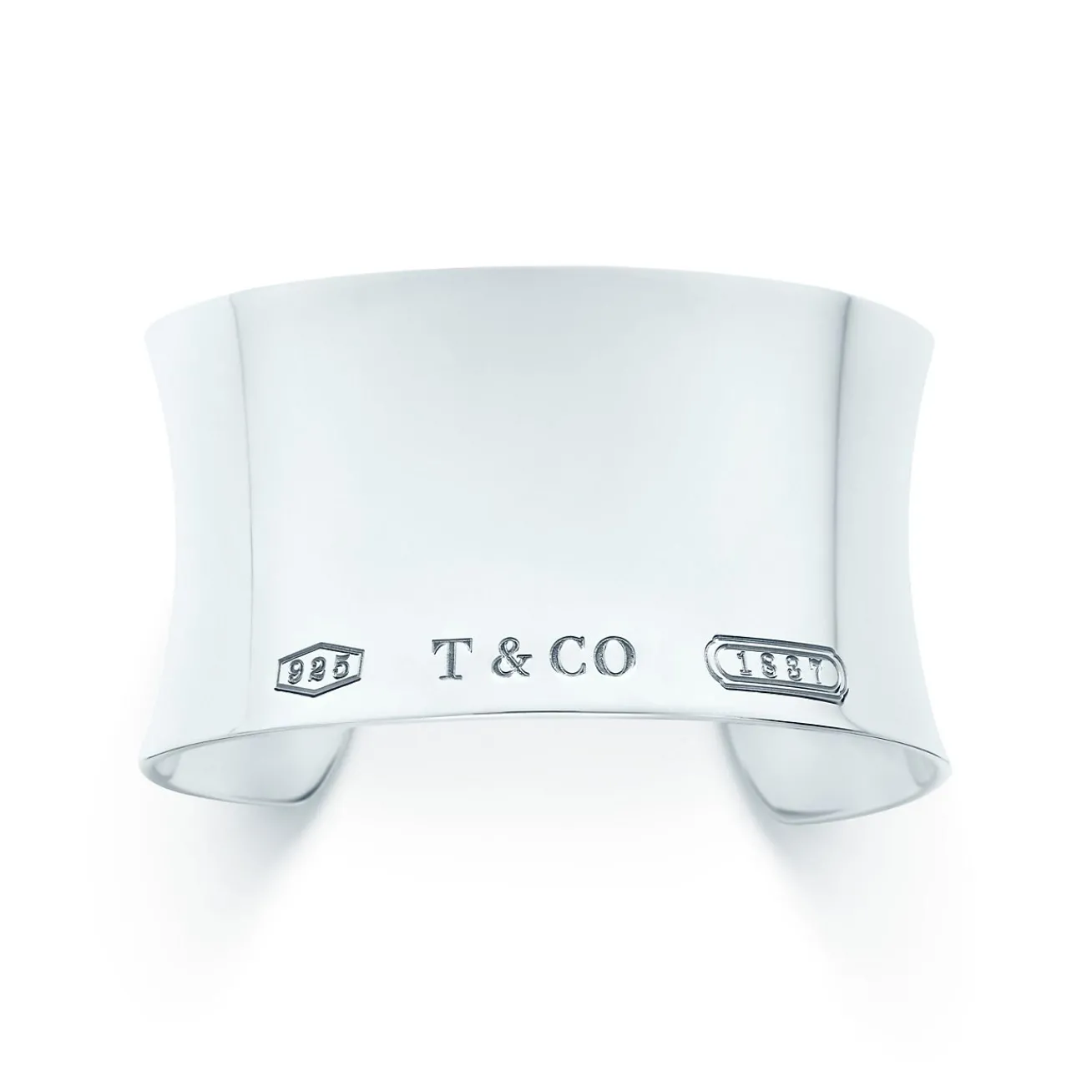 Tiffany & Co. Tiffany 1837® wide cuff in sterling silver, medium. | ^ Bracelets|Bold Silver Jewelry
