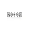 Tiffany & Co. Tiffany Aria ring of diamonds in platinum. | ^Women Rings|Stacking Rings