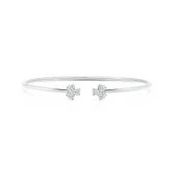 Tiffany & Co. Tiffany Aria wire bracelet in 18k white gold, small. | ^ Bracelets|Diamond Jewelry
