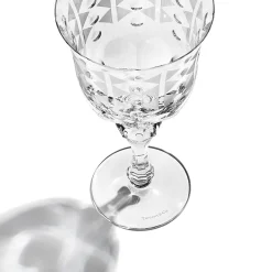 Tiffany & Co. Tiffany Berries Red Wine Glass in Clear Lead Crystal | ^ Glassware & Barware|Bar & Drinkware