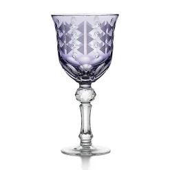 Tiffany & Co. Tiffany Berries Red Wine Glass in Amethyst Purple Lead Crystal | ^ Glassware & Barware|Bar & Drinkware