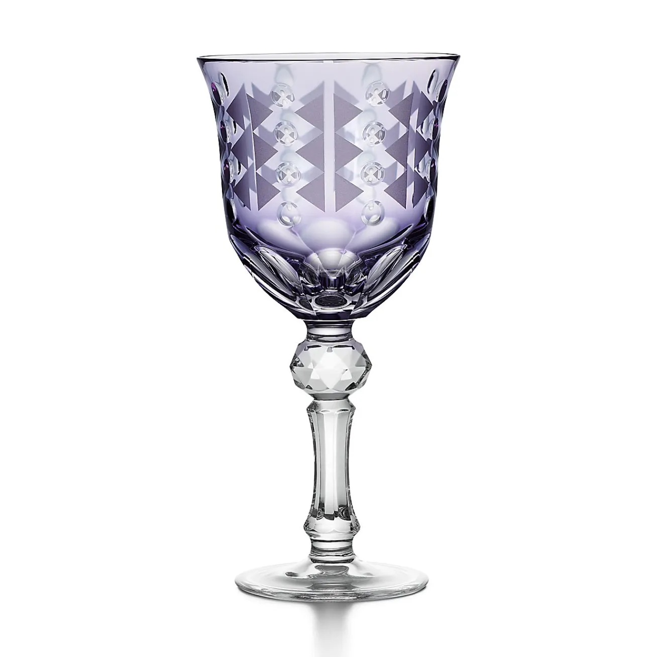 Tiffany & Co. Tiffany Berries Red Wine Glass in Amethyst Purple Lead Crystal | ^ Glassware & Barware|Bar & Drinkware