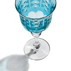 Tiffany & Co. Tiffany Berries Red Wine Glass in Tiffany Blue® Lead Crystal | ^ The Home|Housewarming Gifts