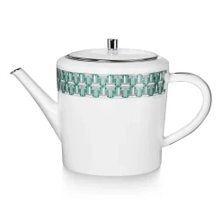 Tiffany & Co. Tiffany Blue Tiffany T True Teapot with a Hand-painted Platinum Rim | ^ The Home|Housewarming Gifts