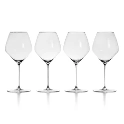Tiffany & Co. Tiffany Connoisseur Pinot Noir Wine Glass in Crystal Glass, Set of Four | ^ The Home|Housewarming Gifts