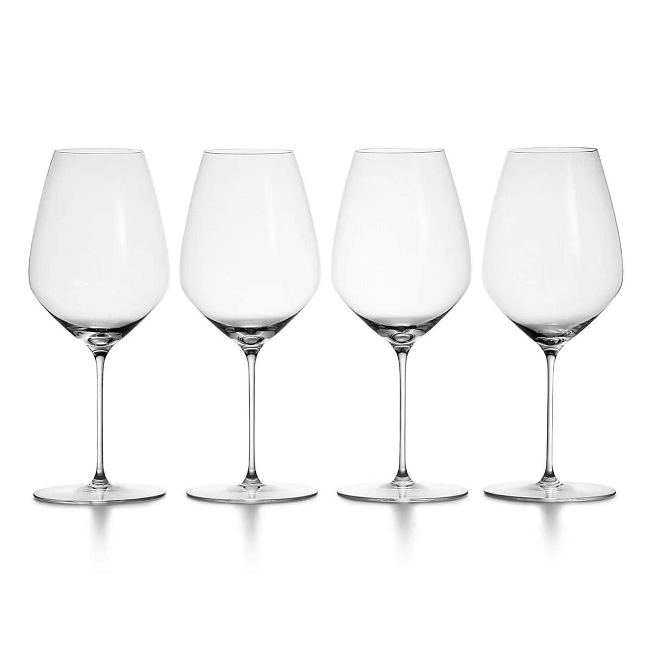 Tiffany & Co. Tiffany Connoisseur Syrah Wine Glass in Crystal Glass, Set of Four | ^ Glassware & Barware|Bar & Drinkware