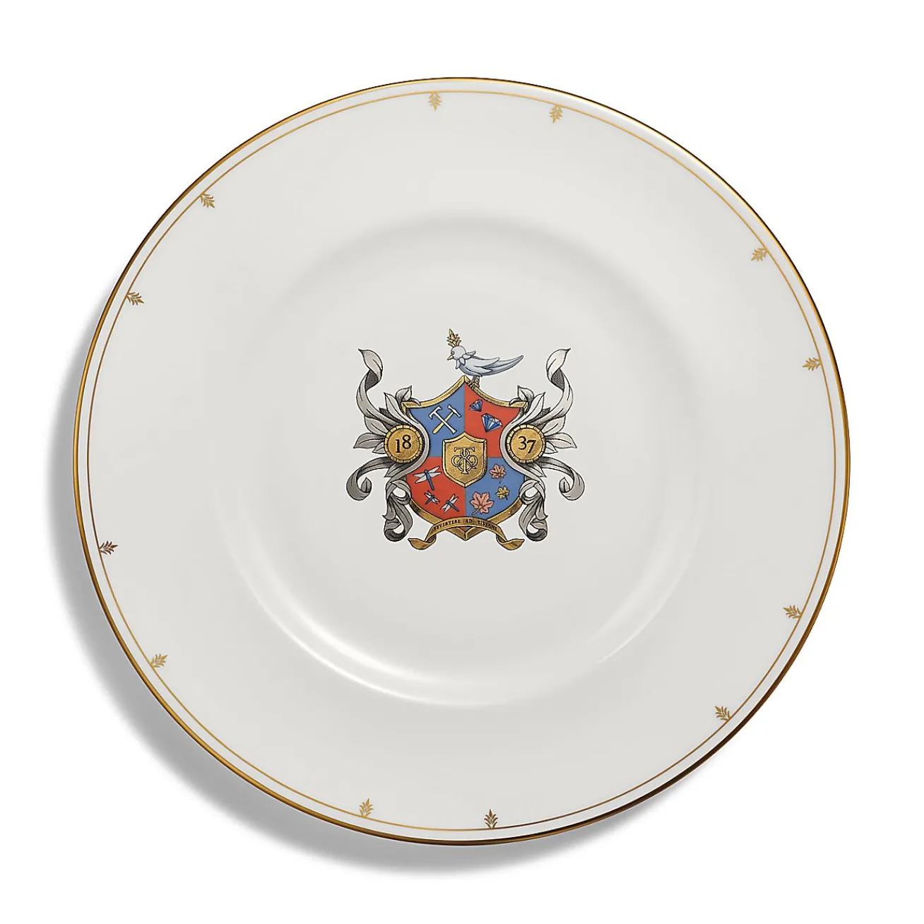 Tiffany & Co. Tiffany Crest Charger in Bone China | ^ The Home|Housewarming Gifts