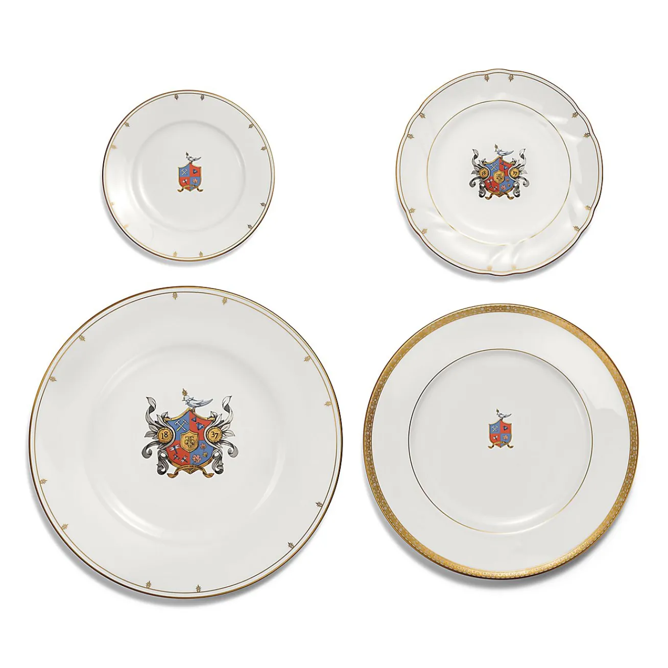 Tiffany & Co. Tiffany Crest Charger in Bone China | ^ The Home|Housewarming Gifts