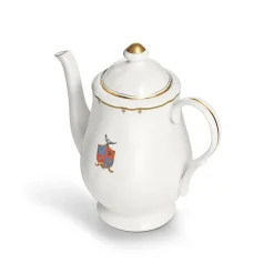 Tiffany & Co. Tiffany Crest Teapot in Bone China | ^ The Home|Housewarming Gifts