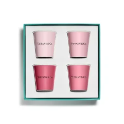 Tiffany & Co. Tiffany Cups Tiffany Coffee Cups in Bone China, Set of Four | ^ The Home|Housewarming Gifts