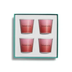 Tiffany & Co. Tiffany Cups Tiffany Espresso Cups in Infinity Ruby Bone China, Set of Four | ^ Tableware|Coffee & Tea