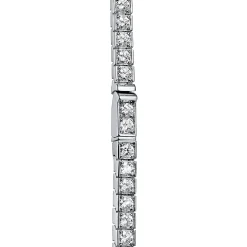 Tiffany & Co. Tiffany Edge Bypass Necklace in Platinum and Yellow Gold with Diamonds | ^ Necklaces & Pendants|Gold Jewelry