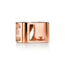 Tiffany & Co. Tiffany Era Scarf Ring in Rose Gold-plated Metal | ^Women Women's Accessories