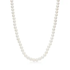 Tiffany & Co. Tiffany Essential Pearls necklace of Akoya pearls with an 18k white gold clasp. | ^ Necklaces & Pendants|Gifts for Her