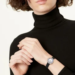 Tiffany & Co. Tiffany Eternity 28 MM Round Watch in White Gold with Sapphires and Diamonds | ^ Fine Watches