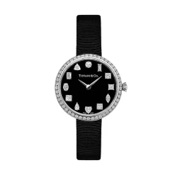Tiffany & Co. Tiffany Eternity 32 mm Round Watch in White Gold with Diamonds | ^Women Fine Watches|Women’s Watches
