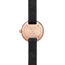 Tiffany & Co. Tiffany Eternity 28 mm Round Watch in Rose Gold with Diamonds | ^Women Fine Watches|Women’s Watches