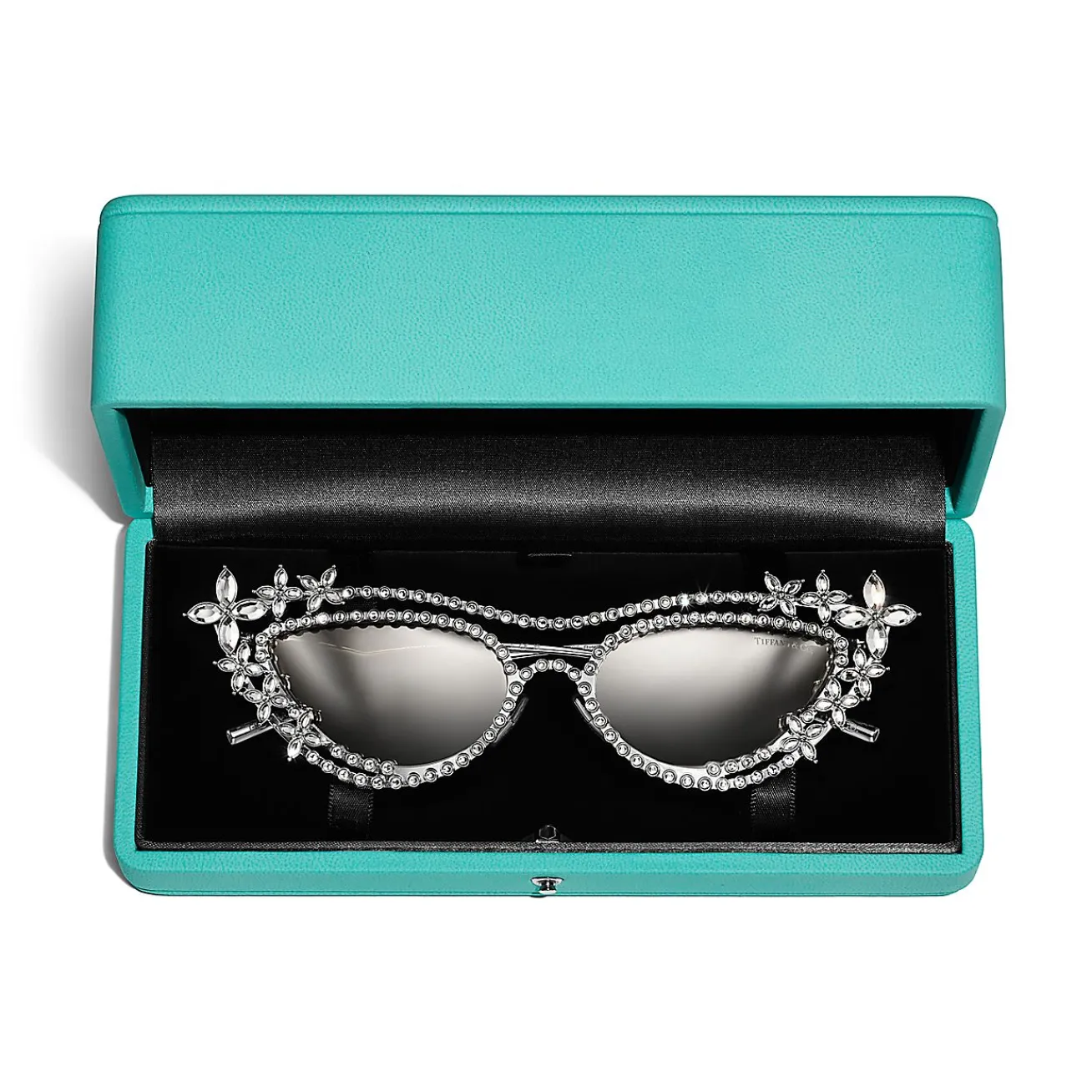 Tiffany & Co. Tiffany Eyewear Sunglasses in Gold-plated Metal with Mirrored Lenses | ^Women Sunglasses|Women's Accessories