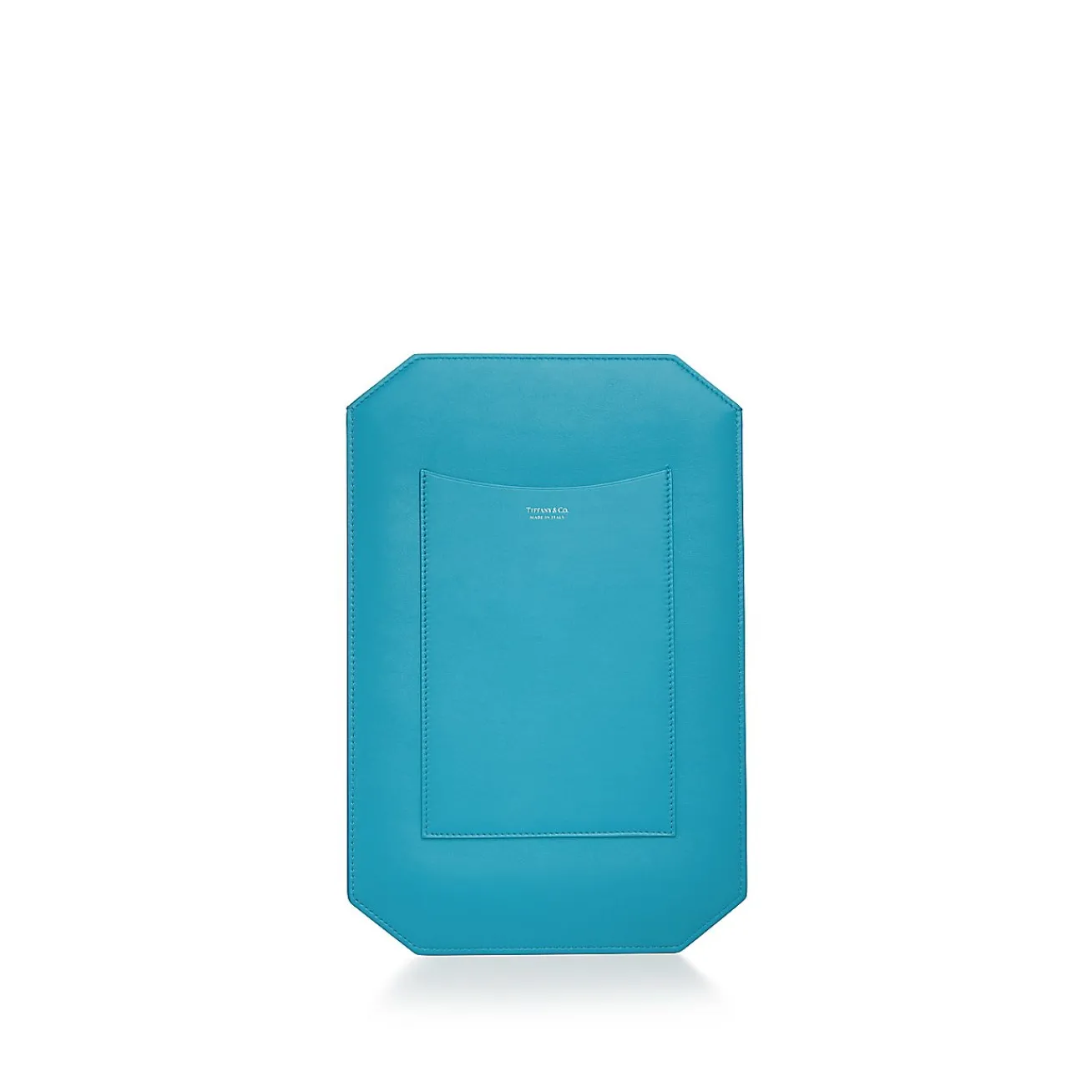 Tiffany & Co. Tiffany Facets Medium Tablet Case in Tiffany Blue® Intarsia Leather | ^Women Online Exclusives|Tiffany Blue® Gifts