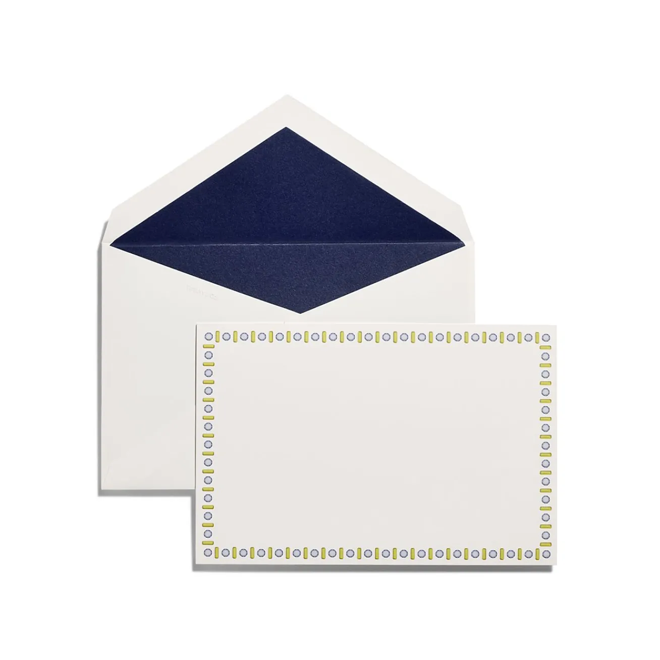 Tiffany & Co. Tiffany Facets Notecards Set of 12, in Jade-colored Paper | ^ Business Gifts|Stationery, Games & Unique Objects