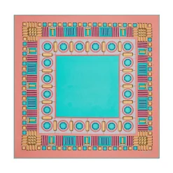 Tiffany & Co. Tiffany Facets Square Scarf in Tiffany Blue® SIlk | ^Women Tiffany Blue® Gifts|Scarves & Stoles