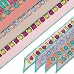 Tiffany & Co. Tiffany Facets Stole in Fuchsia Cashmere and Silk | ^Women Scarves & Stoles|Women's Accessories