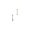 Tiffany & Co. Tiffany Fleur de Lis key bar earrings in 18k gold with diamonds. | ^ Earrings|Gifts for Her