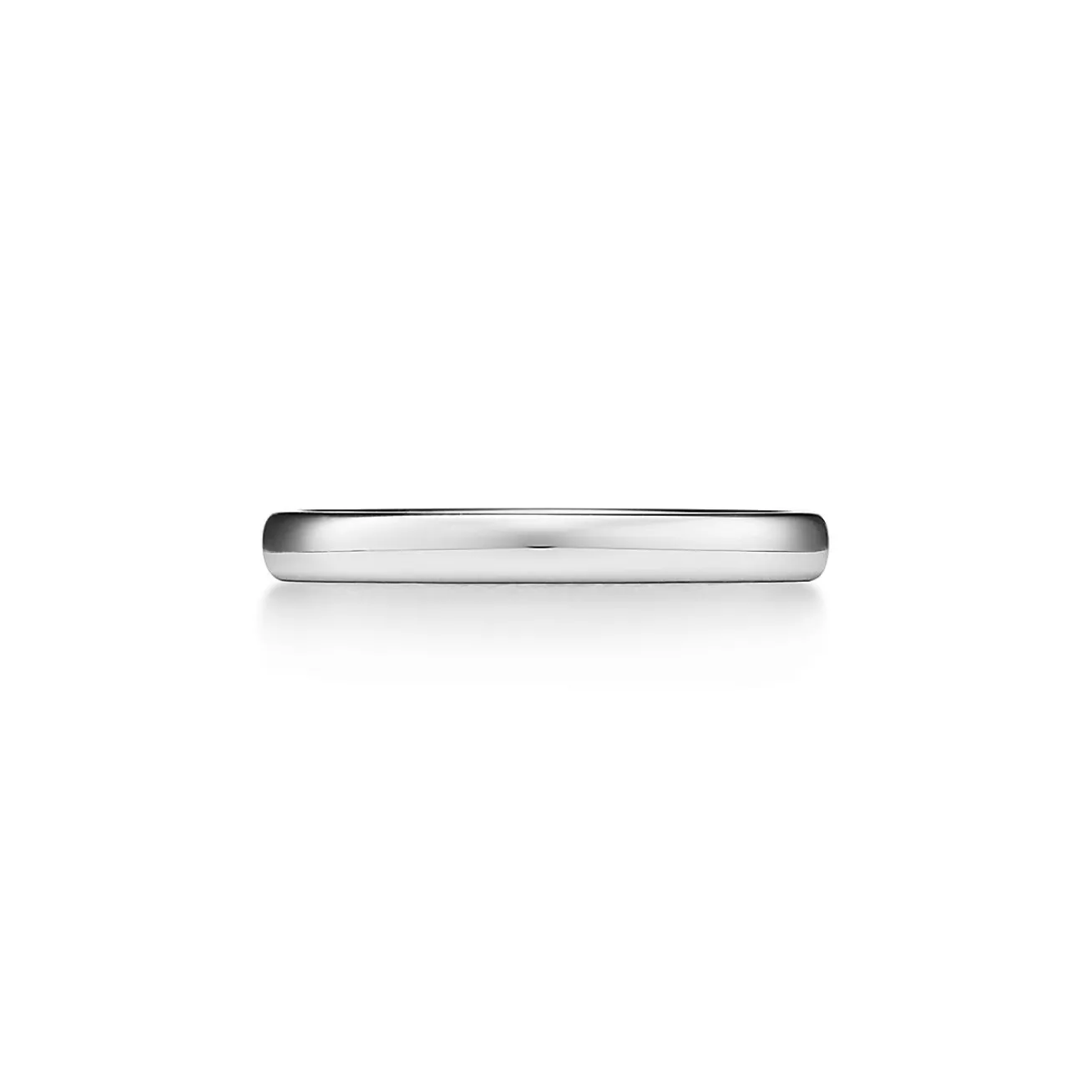 Tiffany & Co. Tiffany Forever Wedding Band Ring in Platinum, 2.5 mm Wide | ^Women Rings|Platinum Jewelry