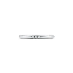 Tiffany & Co. Tiffany Forever Wedding Band Ring in Platinum with Diamonds, 2 mm Wide | ^Women Rings|Platinum Jewelry