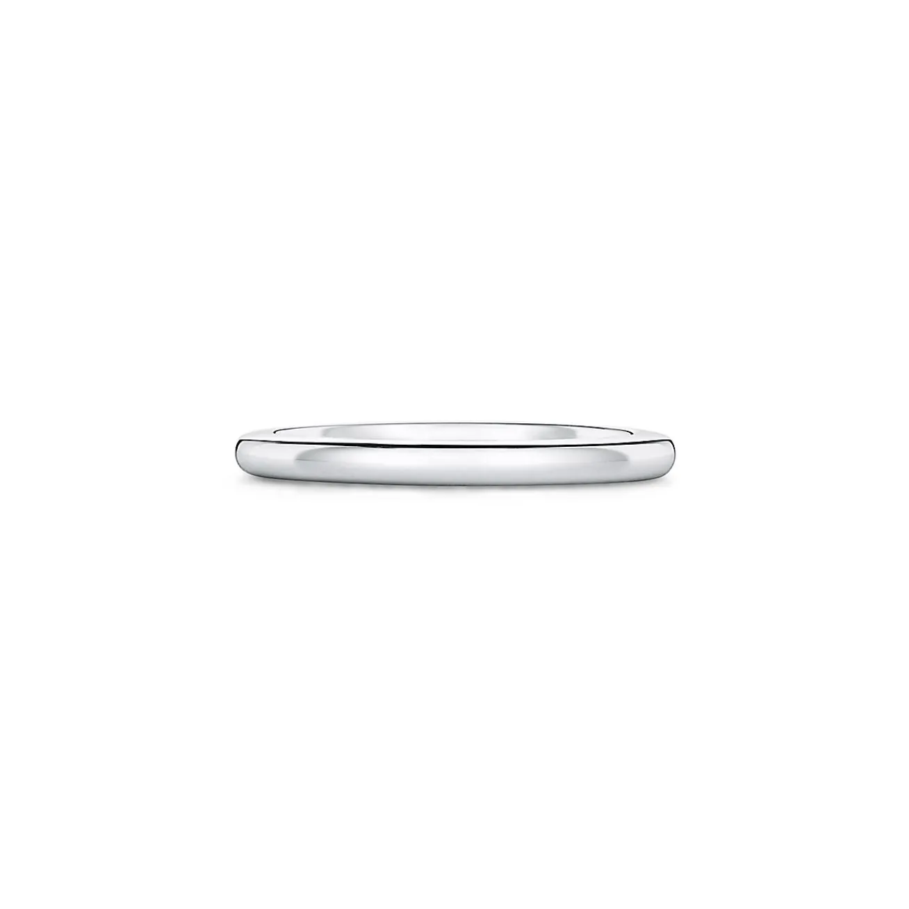 Tiffany & Co. Tiffany Forever Wedding Band Ring in Platinum with Diamonds, 2 mm Wide | ^Women Rings|Platinum Jewelry