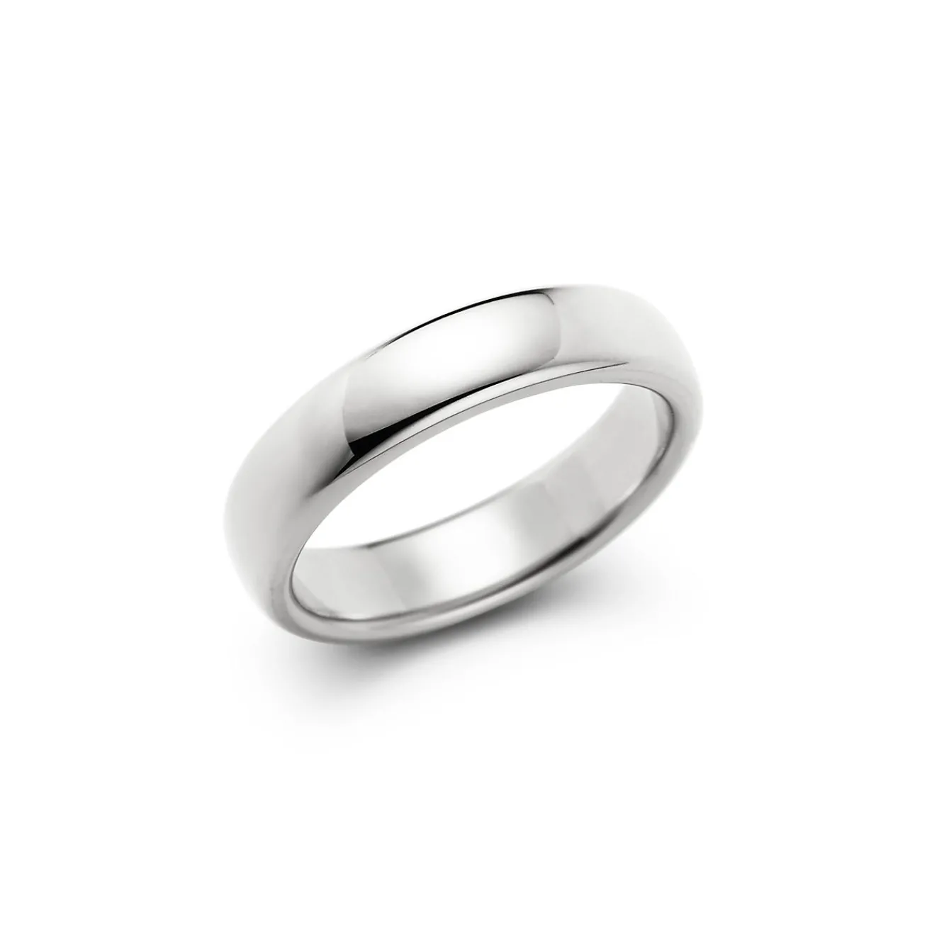 Tiffany & Co. Tiffany Forever Wedding Band Ring in Platinum, 4.5 mm Wide | ^ Rings|Platinum Jewelry