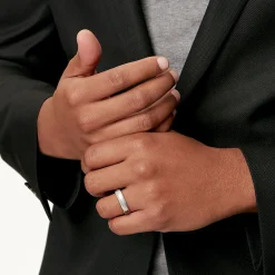 Tiffany & Co. Tiffany Forever Wedding Band Ring in Platinum, 4.5 mm Wide | ^ Rings|Platinum Jewelry