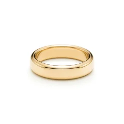 Tiffany & Co. Tiffany Forever Wedding Band Ring in Yellow Gold, 4.5 mm Wide | ^Women Rings|Gold Jewelry