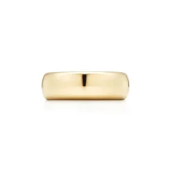 Tiffany & Co. Tiffany Forever Wedding Band Ring in Yellow Gold, 6 mm Wide | ^ Rings|Men's Jewelry