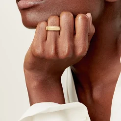 Tiffany & Co. Tiffany Forever Wedding Band Ring in Yellow Gold, 6 mm Wide | ^ Rings|Men's Jewelry