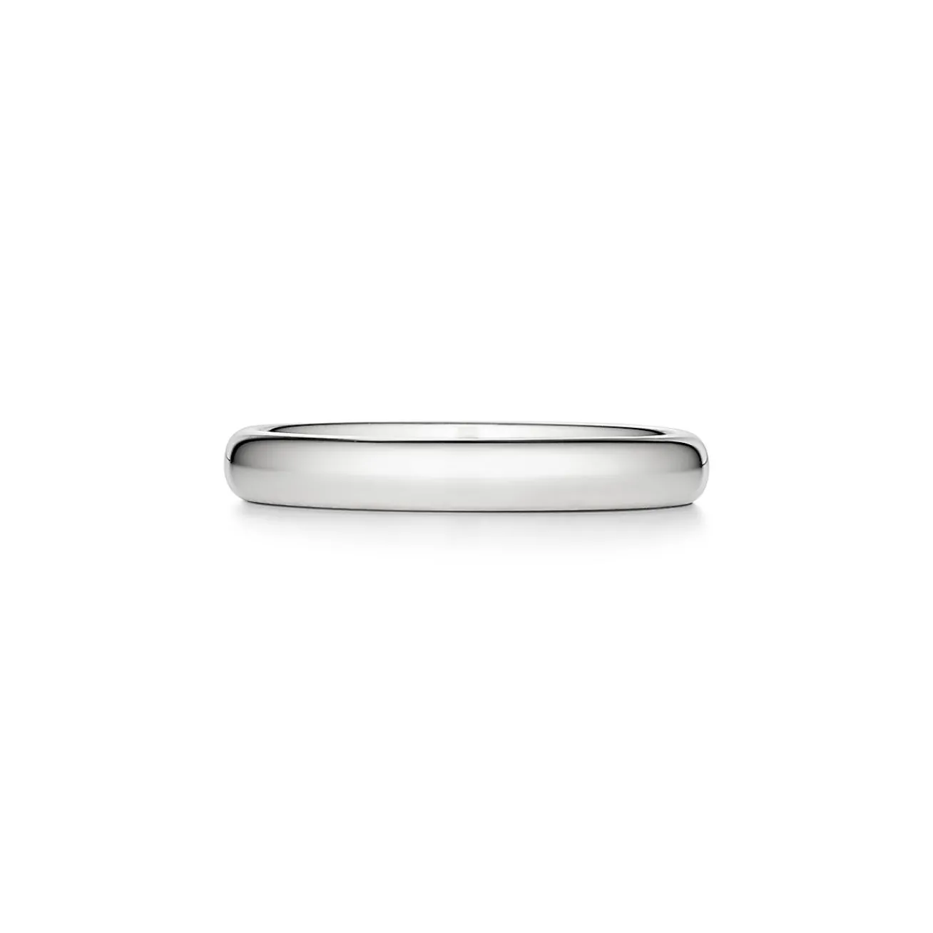 Tiffany & Co. Tiffany Forever Wedding Band Ring in Platinum, 3 mm Wide | ^Women Rings|Platinum Jewelry