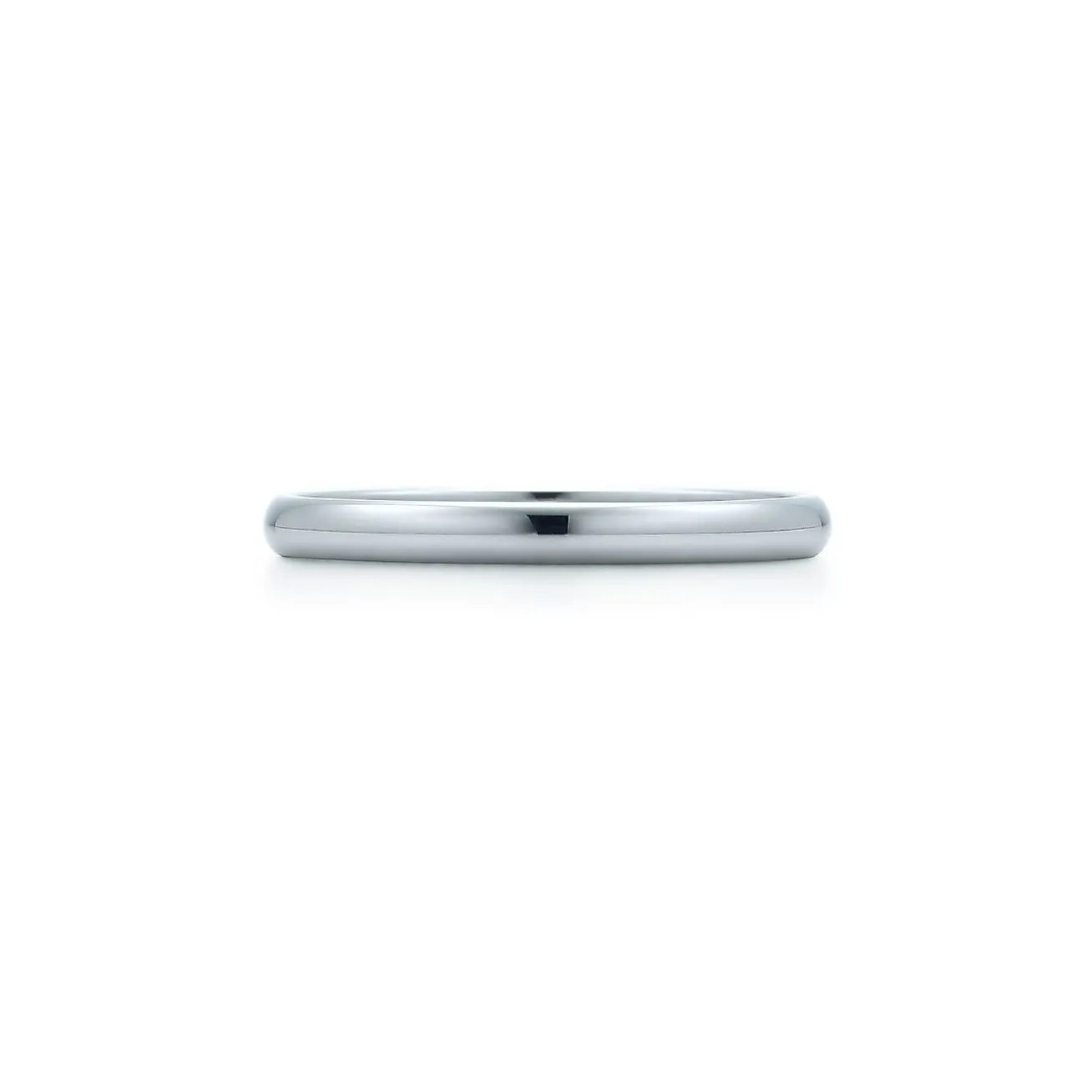 Tiffany & Co. Tiffany Forever Wedding Band Ring in Platinum, 2 mm Wide | ^Women Rings|Platinum Jewelry