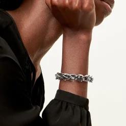Tiffany & Co. Tiffany Forge Large Link Bracelet in Blackened Sterling Silver | ^ Bracelets|Men's Jewelry
