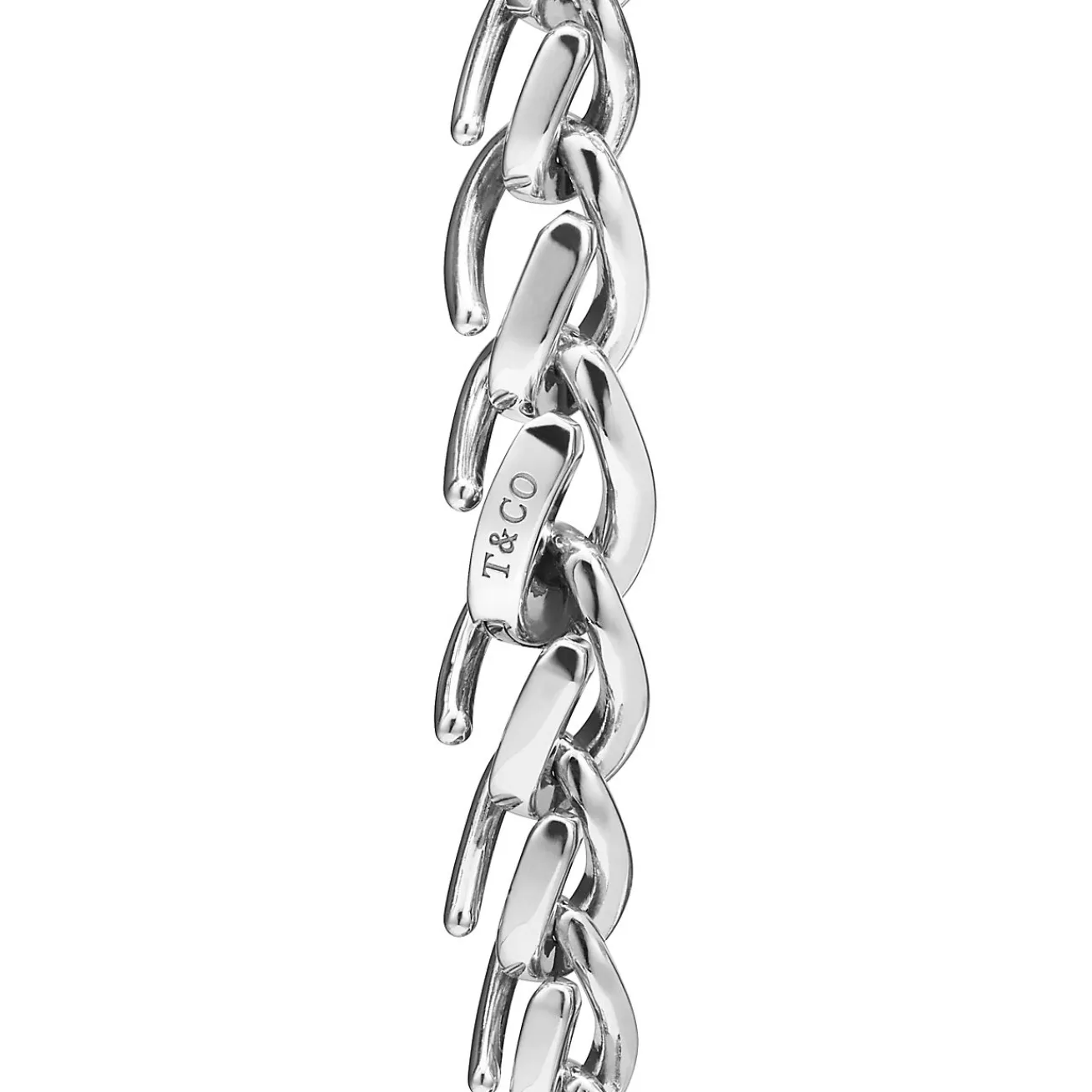 Tiffany & Co. Tiffany Forge Medium Link Bracelet in High-polished Sterling Silver | ^ Bracelets|Men's Jewelry