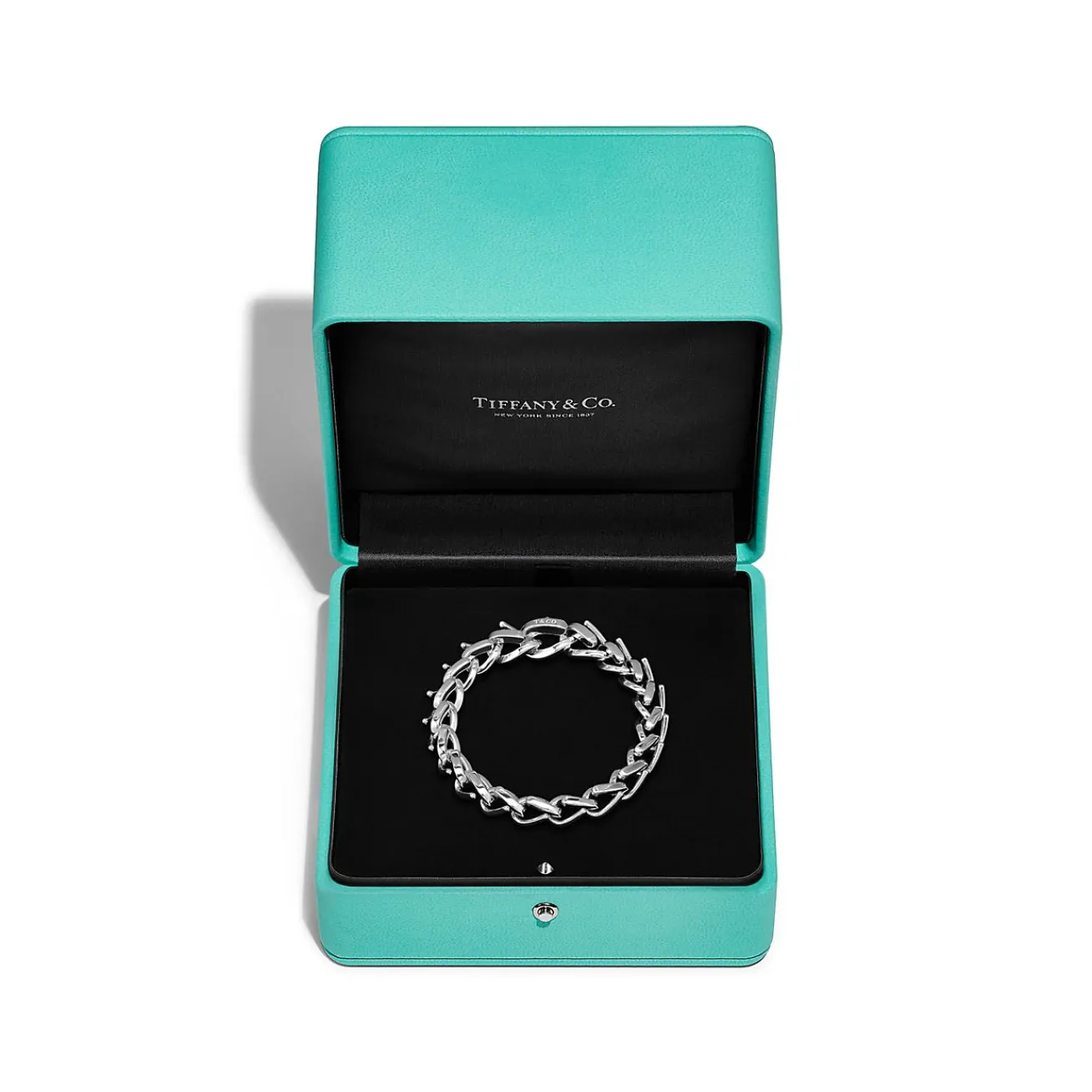 Tiffany & Co. Tiffany Forge Medium Link Bracelet in High-polished Sterling Silver | ^ Bracelets|Men's Jewelry