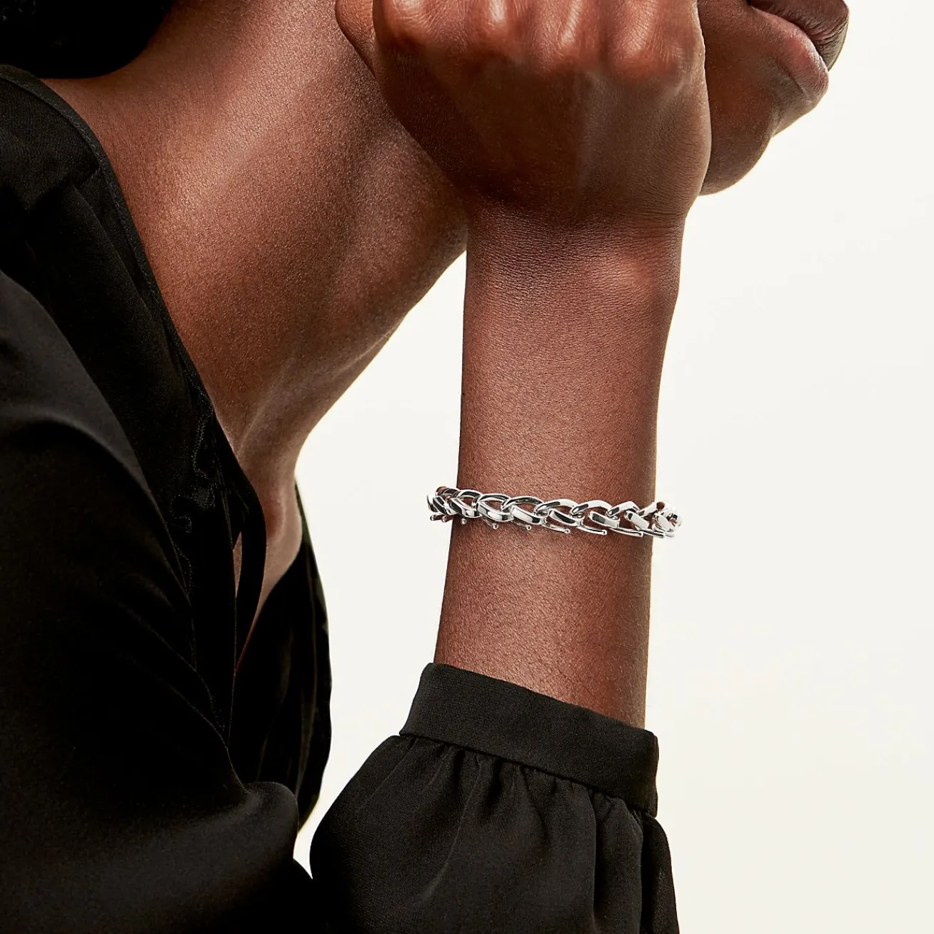 Tiffany & Co. Tiffany Forge Medium Link Bracelet in High-polished Sterling Silver | ^ Bracelets|Men's Jewelry
