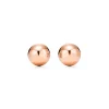 Tiffany & Co. Tiffany HardWear Ball Earrings in Rose Gold, 8 mm | ^ Earrings|Rose Gold Jewelry