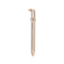 Tiffany & Co. Tiffany HardWear double long link earrings in 18k rose gold. | ^ Earrings|Rose Gold Jewelry