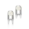 Tiffany & Co. Tiffany HardWear double pearl hinged earrings in sterling silver. | ^ Earrings|Gifts for Her