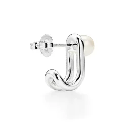 Tiffany & Co. Tiffany HardWear double pearl hinged earrings in sterling silver. | ^ Earrings|Gifts for Her