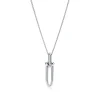 Tiffany & Co. Tiffany HardWear Elongated Link Pendant in Sterling Silver | ^ Necklaces & Pendants|Men's Jewelry