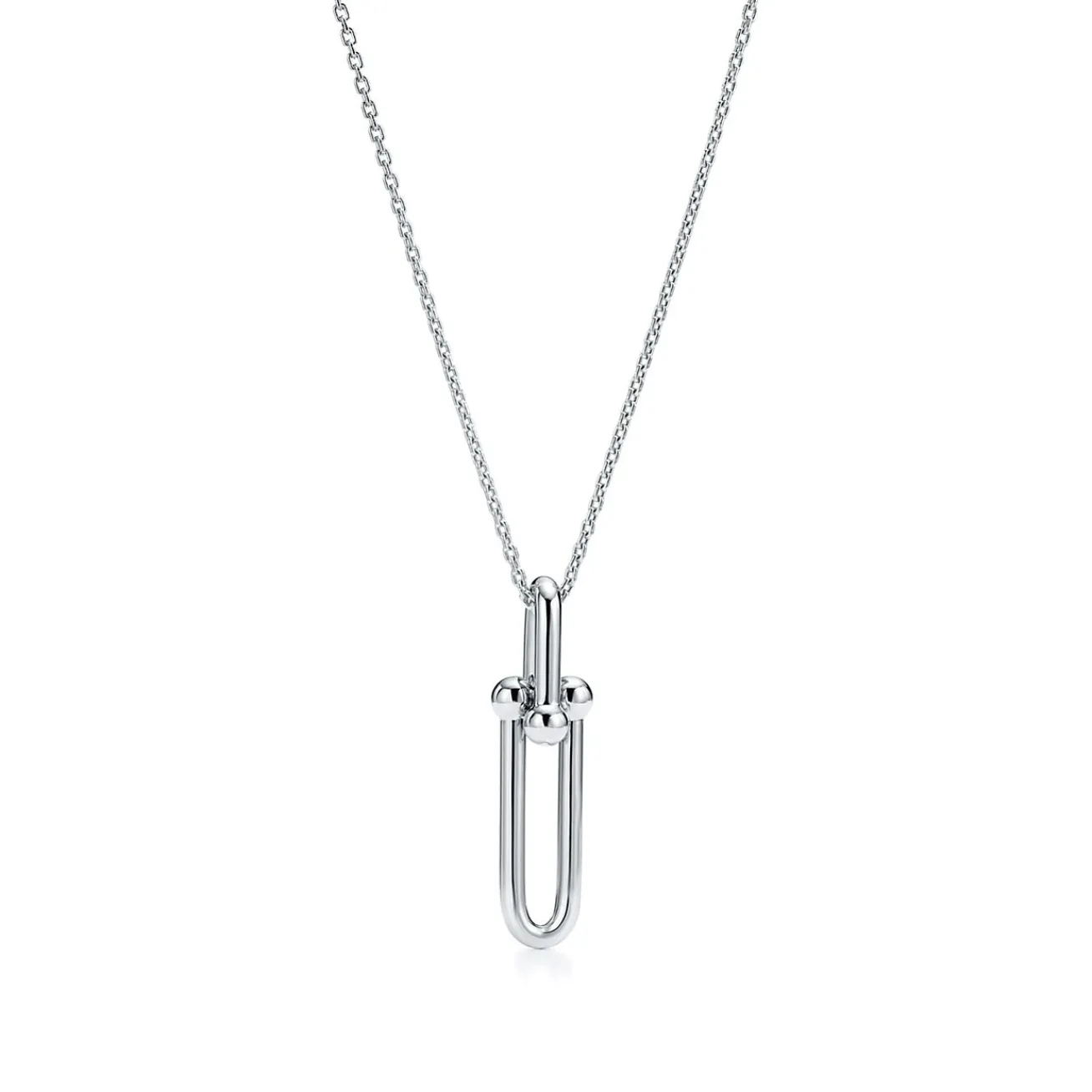 Tiffany & Co. Tiffany HardWear Elongated Link Pendant in Sterling Silver | ^ Necklaces & Pendants|Men's Jewelry