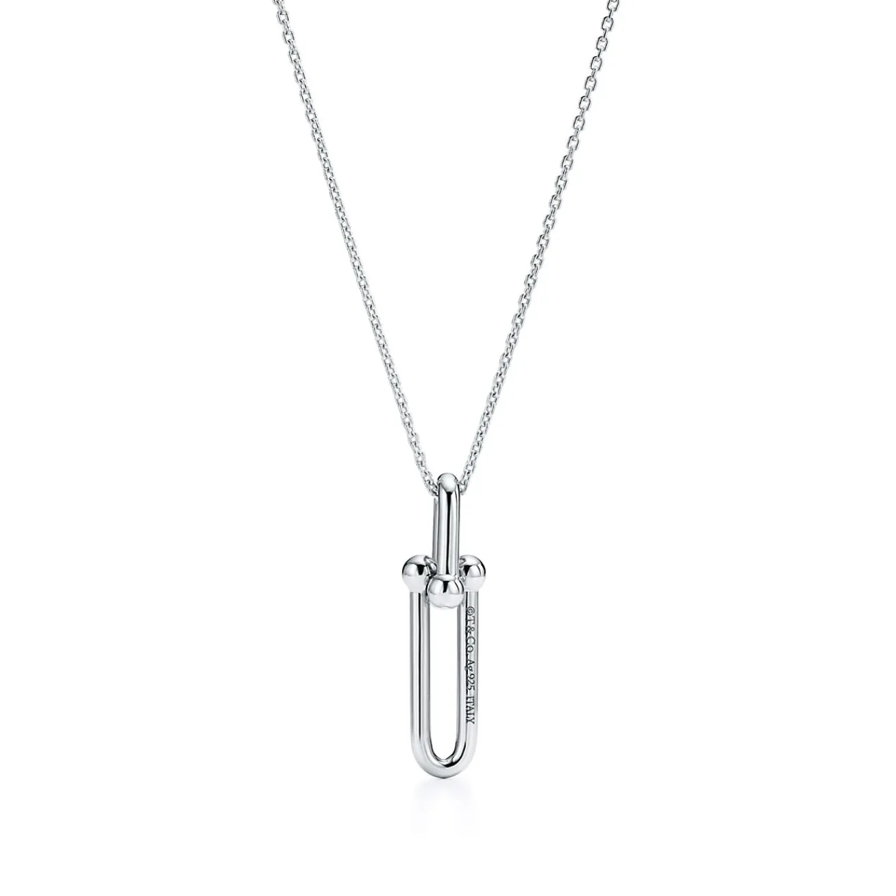 Tiffany & Co. Tiffany HardWear Elongated Link Pendant in Sterling Silver | ^ Necklaces & Pendants|Men's Jewelry
