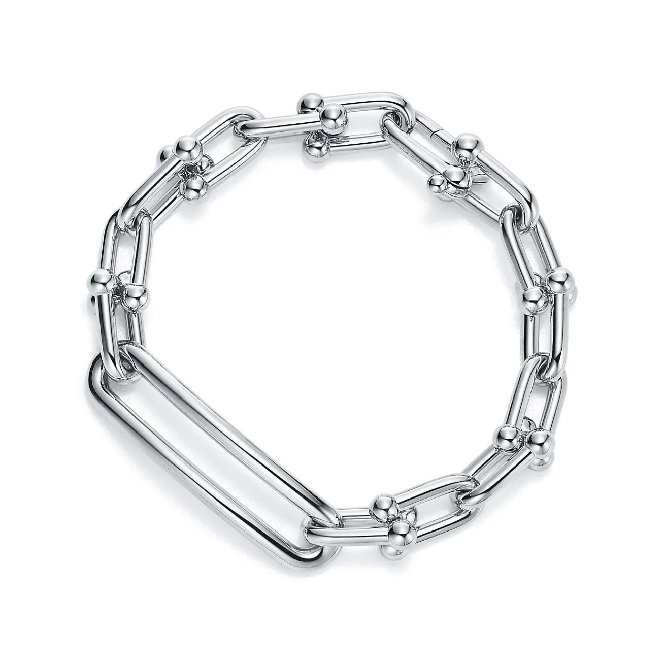 Tiffany & Co. Tiffany HardWear Elongated Link Bracelet in Sterling Silver | ^ Bracelets|Men's Jewelry