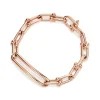 Tiffany & Co. Tiffany HardWear Elongated Link Bracelet in Rose Gold | ^ Bracelets|Men's Jewelry